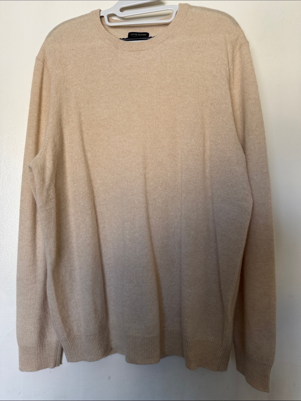 Club Monaco Men's Crewneck Sweater in Beige